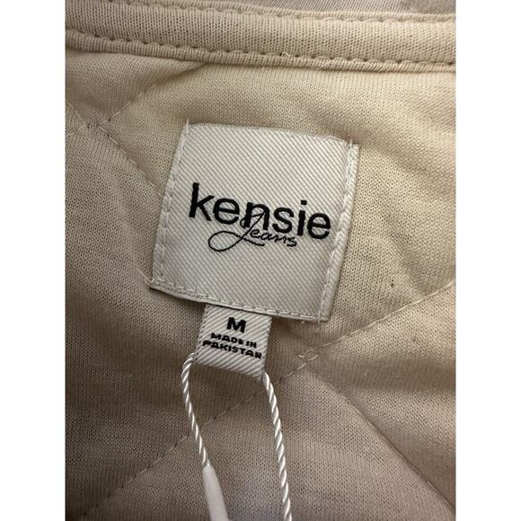 NWT Kensie Jeans Lightweight Camouflage Quilted Snap Front Jacket Sz Medium - Picture 11 of 11